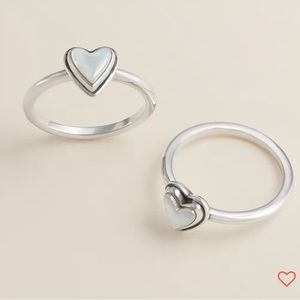 James Avery Mother of Pearl Ring.